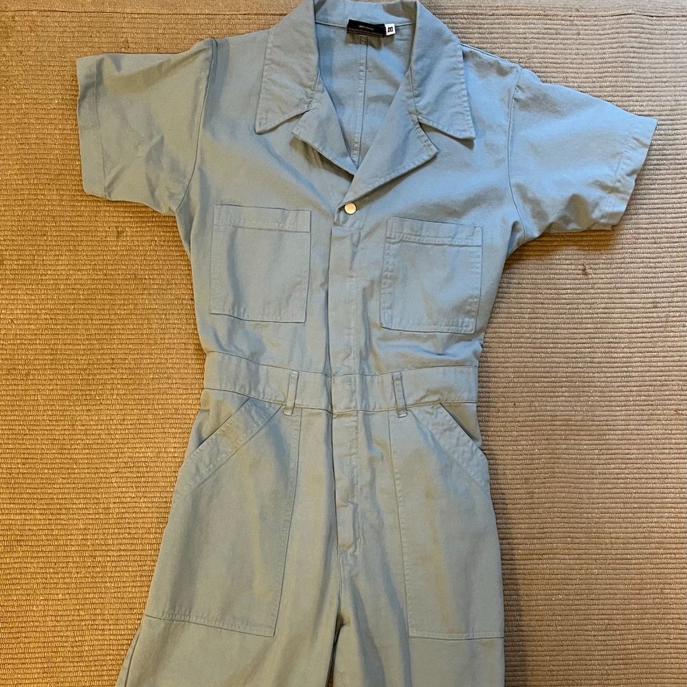 Big Bud Press Baby Blue Short sleeve Jumpsuit